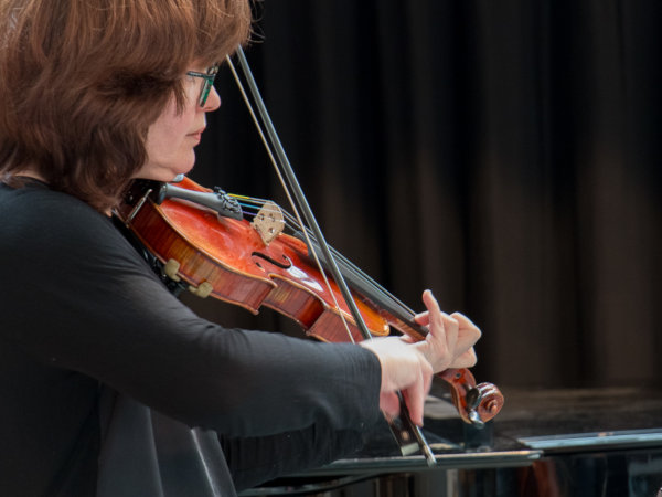 Foto: vioolspelen als volwassene